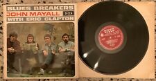 John Mayall Bluesbreakers Eric Clapton LP UK 1966 red unboxed Decca mono 1ST