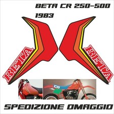 Beta 250 1983 adesivi in kristal