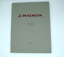 Eugenio Da Venezia Vita ed Opere del Maestro postimpressionista P. Zampetti 1968