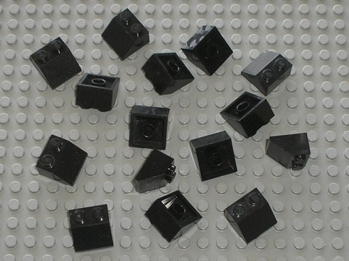 Lego black slope brick - lego,