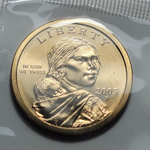 2005 sacagawea one dollar - 2005,