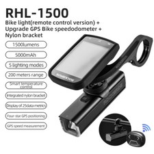 ROCKBROS Luce Bici GPS Set