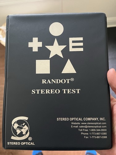 Test stereoscopico randot - test,