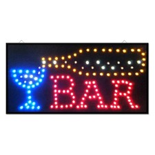 INSEGNA LUMINOSA A LED CON