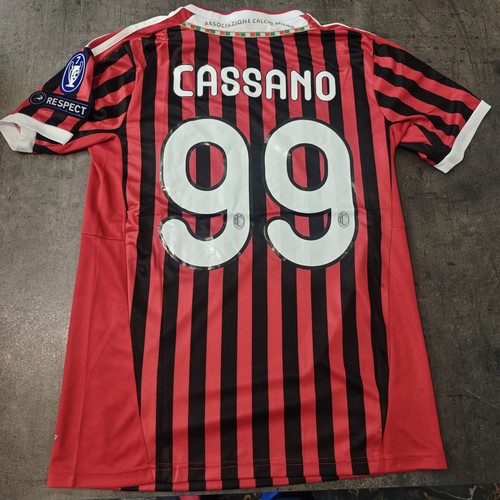 Maglia milan 2011 cassano - maglia, m