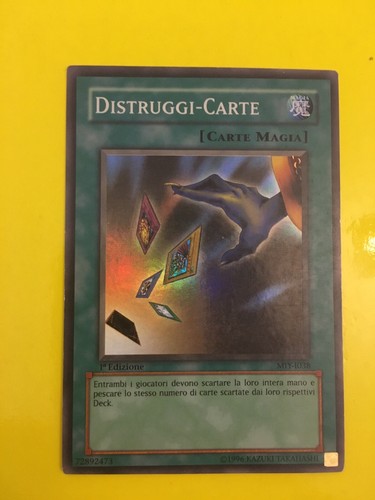 Carta distruggi carte - yu, gi