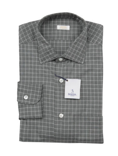 Camicia quadri verde oliva - a,