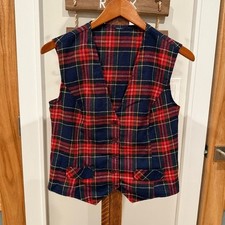 Gilet donna vintage con