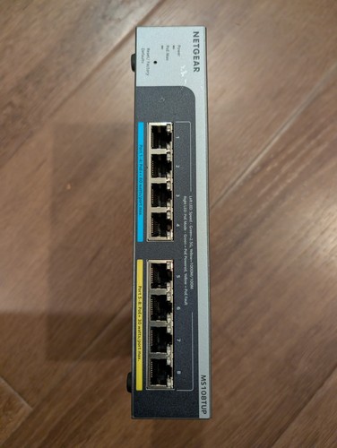 Netgear ms108tup switch - netgear,