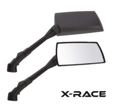 Specchietti Specchi Moto Scooter manubrio Universali Naked Cafe Racer Custom M10