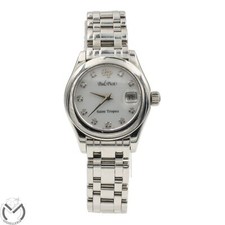 Orologio PAUL PICOT Saint Tropez 4113NK/B diamanti acciaio quarzo 221vv24