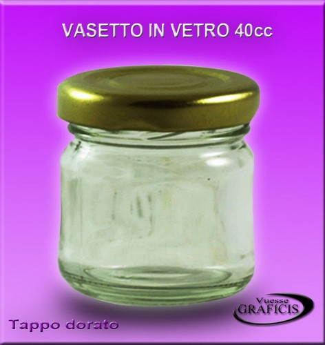 Vasetti vetro 40ml - vasetti, in