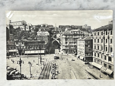 TRIESTE PIAZZA GOLDONI VECCHIA