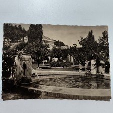 CHIANCIANO TERME FONTANA DEI PAVONI VINTAGE CARTOLINA D’ EPOCA  VIAGGIATA