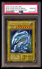 PSA 10 Blu Occhi Bianco Drago 25th Kaiba Set Anniversario Yu-Gi-Oh Giapponese
