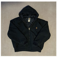 Carhartt Black Hooded Work