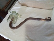 ANTICO ISOLATORE IN VETRO CON