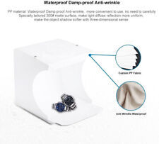 SOFTBOX BOX LUCE LED Photo Studio cubo 20 cm con sfondi verde bianco nero rosso