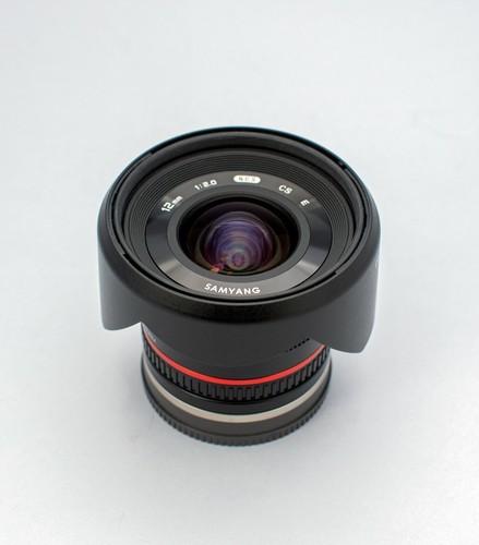 Genuino samyang 12mm 0 - f/2.0, ncs