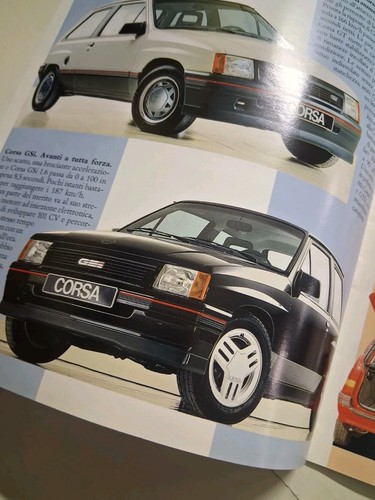 Brochure vintage opel corsa - vintage,
