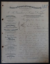 Fattura 1895 Società di