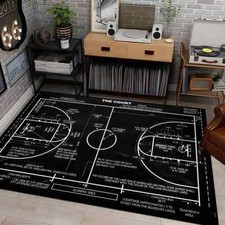 Tappeto da campo nero, tappeto