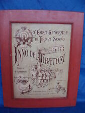 INSEGNA CARTACEA SU TAVOLA