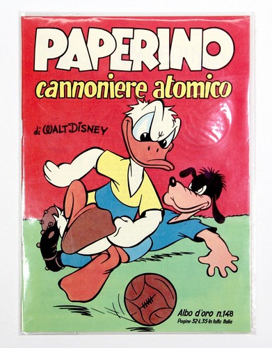Paperino cannoniere atomico - cannoniere,