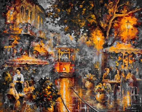 Leonid afremov old magic - leonid,