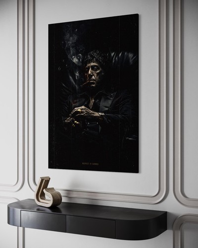 Quadro tela scarface - tela,