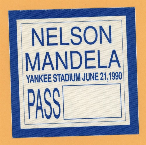 Pass backstage nelson mandela - backstage,