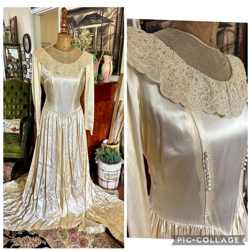 Abito sposa vintage anni 30 - da,