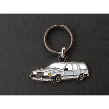 Portachiavi profilo volvo 740 - portachiavi,