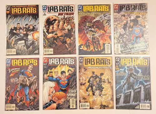 2002 comics lab - rats, #1-8