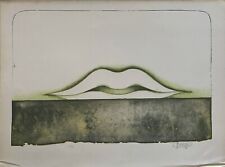 Bruno Bruni litografia con battuta orizzonte  60x45 firmato numerato '68