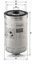 WK 824/3 MANN-FILTER Filtro