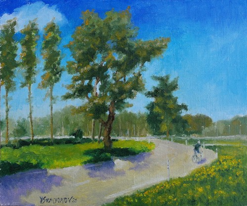 Paesaggio summer way quadro - way,