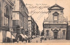 Cartolina Roma Via del Tritone