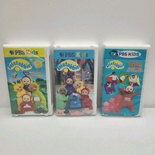 Lot Of 3 Teletubbies Vhs Funny