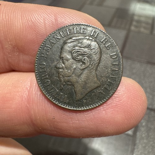 Moneta regno italia vittorio - moneta,