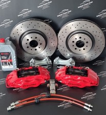 Kit Impianto Frenante 330 Pinze Brembo 4 Pompanti Alfa Romeo 147 - 156 - GT