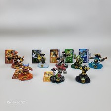 Skylanders lotto di 8 figurine Swap Force con carte testate e funzionanti