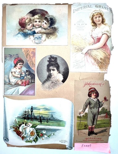 Antica pagina album - , vittoriano