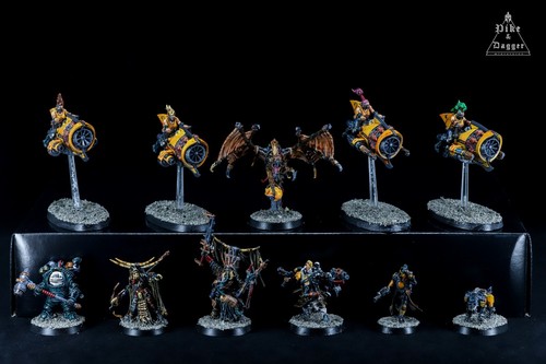Necromunda pro painted gang - necromunda,