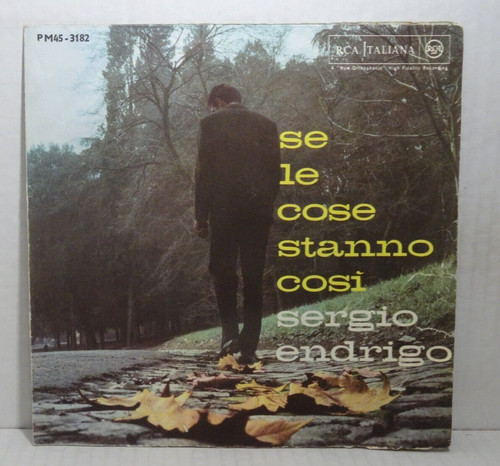Sergio endrigo se lo - -,