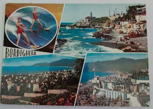 Cartolina epoca bordighera - d'epoca,
