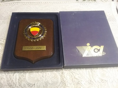 Targa commemorativa centenario - commemorativa,