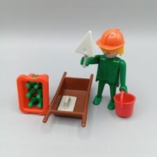 PLAYMOBIL 3312 VINTAGE SET COMPLETO 1975 (muratore con attrezzi)