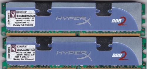 Kit memoria ram 2gb - kit, 2x1gb