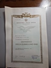 DIPLOMA AERONAUTICA  MEDAGLIA